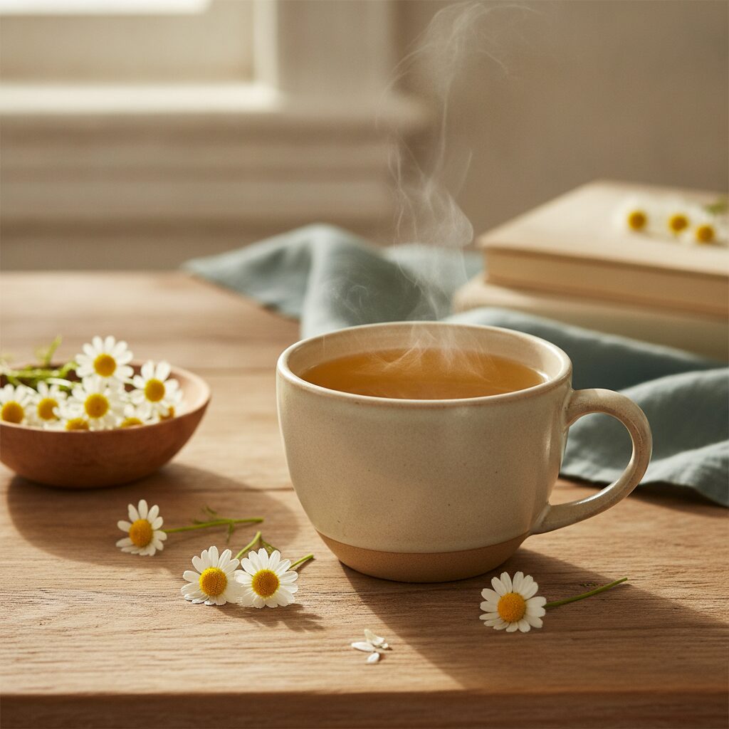 Infusão de camomila: forma farmacêutica tradicional
