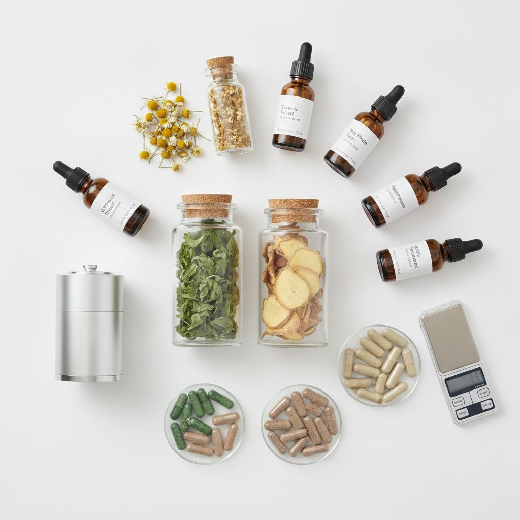 Diferentes preparações farmacêuticas de plantas medicinais com foco em hortelã benefícios